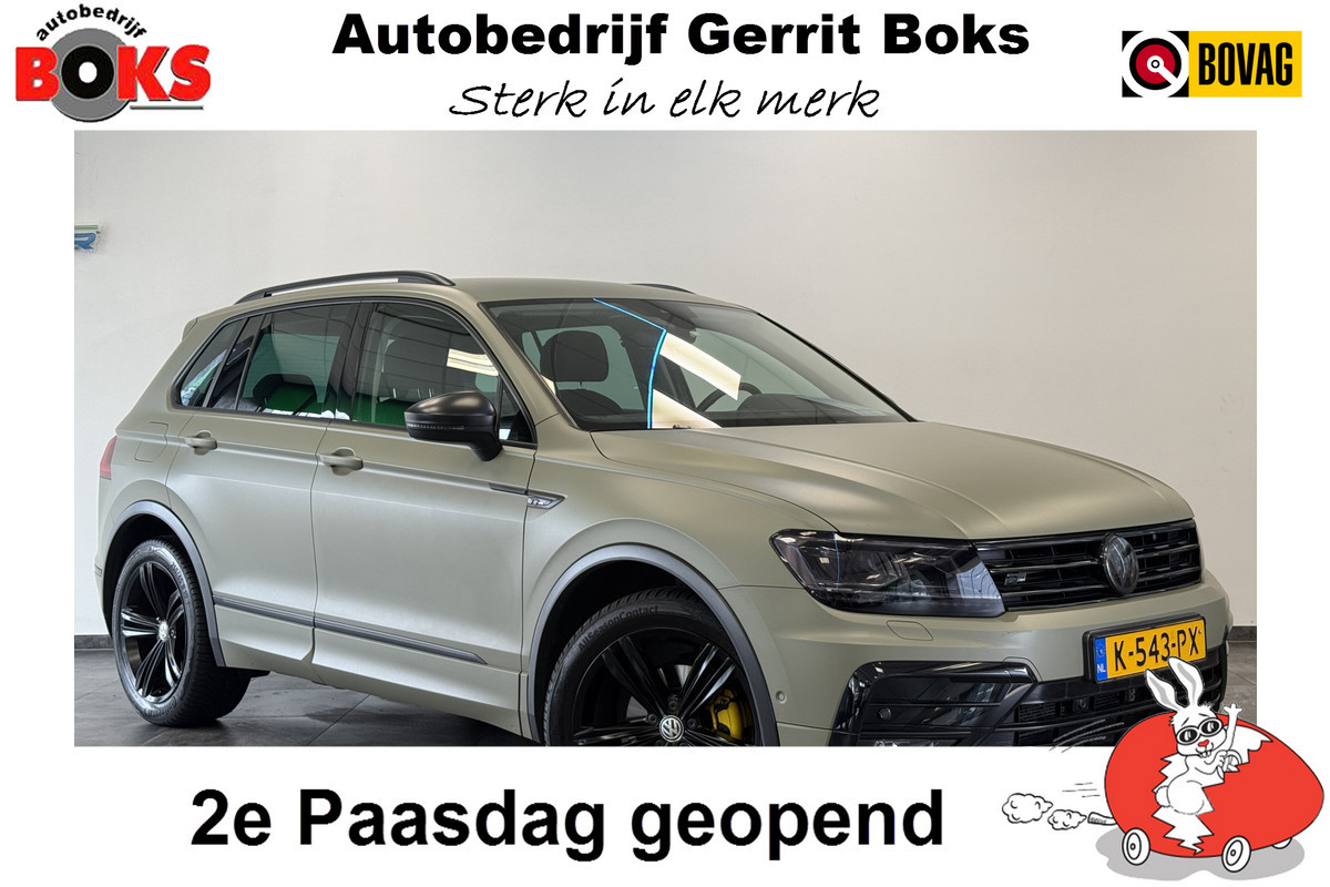Volkswagen Tiguan 1.5 TSI ACT Highline Bns R-Line Trekhaak Unieke-Wrap Adaptive-Cruise ! 2e Paasdag geopend van 12.00 tot 17:00u !
