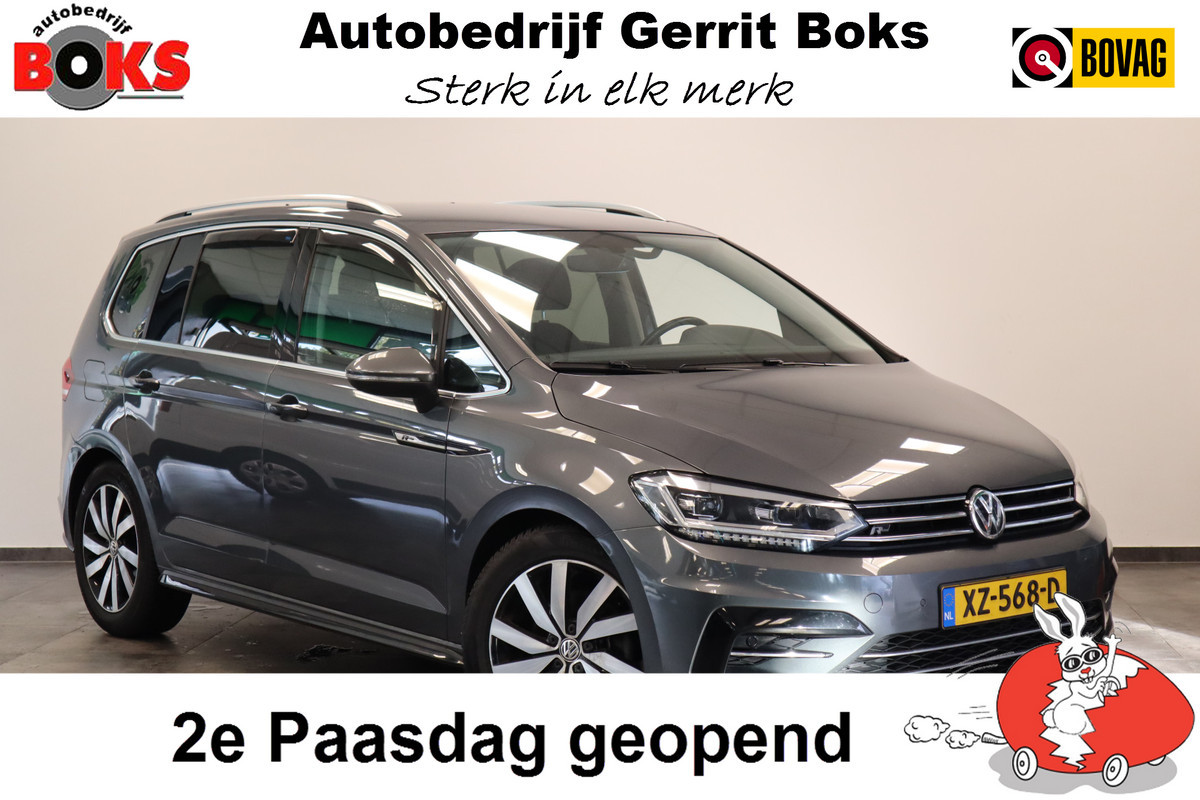 Volkswagen Touran 1.5 TSI Highline Business R Navigatie Full-led Adaptive-Cruise ! 2e Paasdag geopend van 12.00 tot 17:00u !