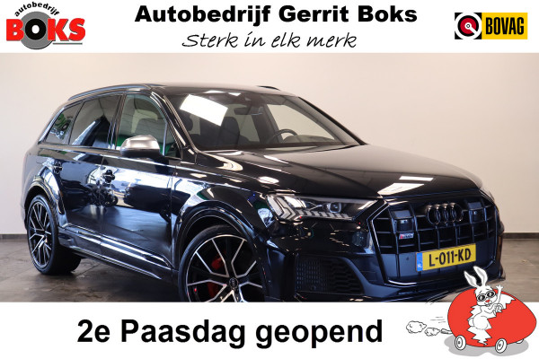 Audi Q7 4.0 TFSI SQ7 quattro ACC B&O Trekhaak 507PK Luchtvering 4 wiel besturing ! 2e Paasdag geopend van 12.00 tot 17:00u !