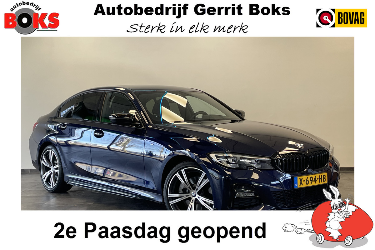 BMW 3-serie 320e High Executive M-sport Full-led VCP Navigatie 19"LM ! 2e Paasdag geopend van 12.00 tot 17:00u !