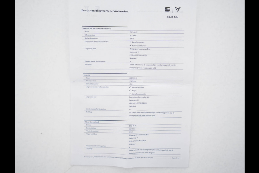 Seat Ateca 1.5 TSI FR Business Intense (INCL-BTW) *FULL-LED | SPORTSEATS | NAVI-FULLMAP | LEATHER-MICROFIBRE | CAMERA | KEYLESS | DAB+ | CARPLAY | ECC | PDC | CRUISE | TOWBAR | 18''ALU*