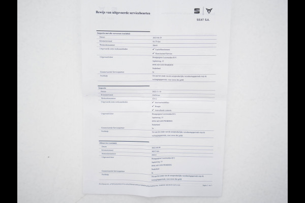 Seat Ateca 1.5 TSI FR Business Intense (INCL-BTW) *FULL-LED | SPORTSEATS | NAVI-FULLMAP | LEATHER-MICROFIBRE | CAMERA | KEYLESS | DAB+ | CARPLAY | ECC | PDC | CRUISE | TOWBAR | 18''ALU*