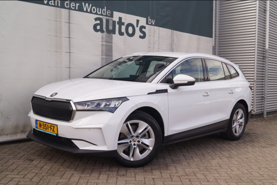 Škoda ENYAQ iV 80 204pk 77kWh -SOH91%-TREKHAAK-ECC-PDC-CAM-