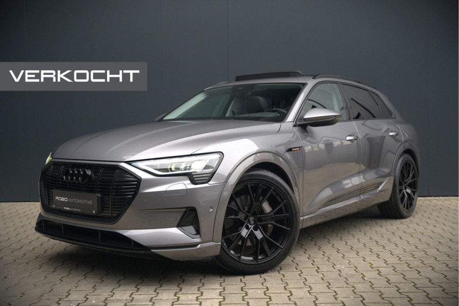 Audi e-tron e-tron 50 quattro Launch edition plus 71 kWh | Black Edition | Panoramadak | Memory Seats | Luchtvering | Adaptive Cruise Control | Keyless | Matrix LED | Leder | Stoelverwarming | NAP |