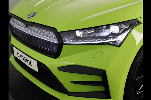 Škoda ENYAQ Coupé iV 80 RS 299pk | SoH 93% | Panoramadak | Elektrisch verstelbare stoelen met geheugen | Verwarmbare voorstoelen en achterbank |