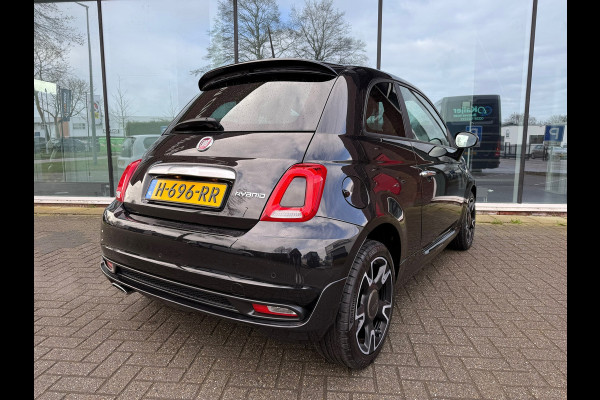 Fiat 500 1.0 Hybrid Rockstar Sport - Navi - Climate - Parkeerhulp- Org.NL