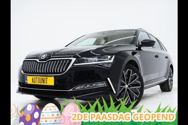 Škoda Superb Combi 1.4 TSI iV Laurin & Klement | Massage | Leder | Trekhaak | 360 | Canton | Keyless | Adaptive Cruise | Carplay