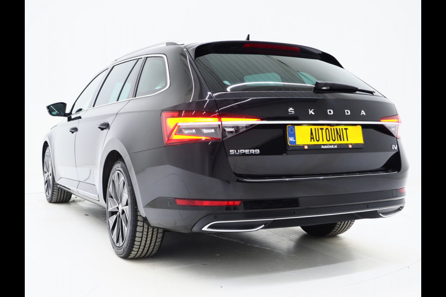 Škoda Superb Combi 1.4 TSI iV Laurin & Klement | Massage | Leder | Trekhaak | 360 | Canton | Keyless | Adaptive Cruise | Carplay