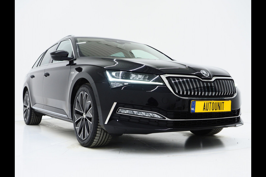 Škoda Superb Combi 1.4 TSI iV Laurin & Klement | Massage | Leder | Trekhaak | 360 | Canton | Keyless | Adaptive Cruise | Carplay