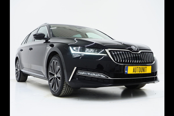 Škoda Superb Combi 1.4 TSI iV Laurin & Klement | Massage | Leder | Trekhaak | 360 | Canton | Keyless | Adaptive Cruise | Carplay