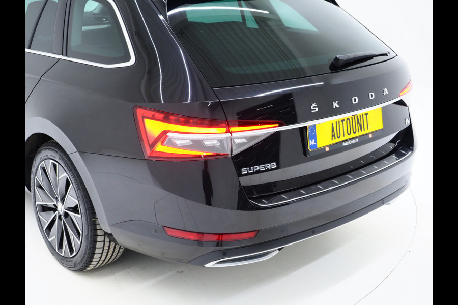 Škoda Superb Combi 1.4 TSI iV Laurin & Klement | Massage | Leder | Trekhaak | 360 | Canton | Keyless | Adaptive Cruise | Carplay