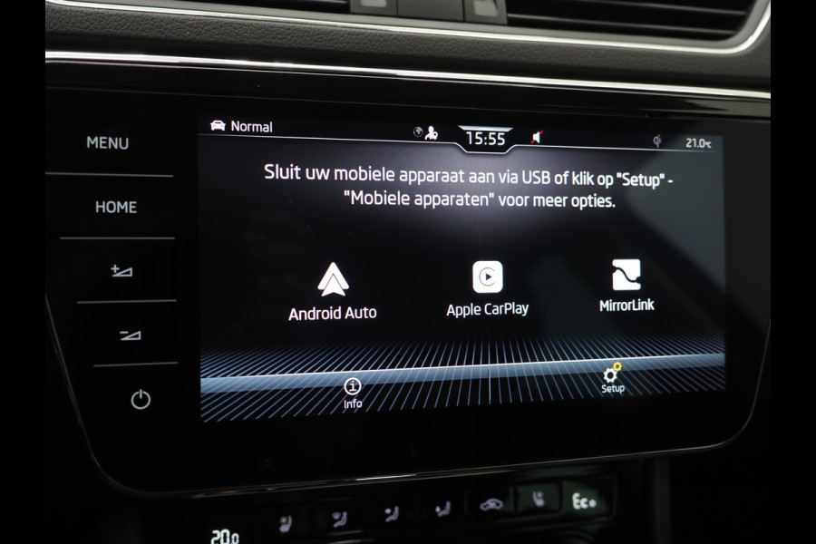 Škoda Superb Combi 1.4 TSI iV Laurin & Klement | Massage | Leder | Trekhaak | 360 | Canton | Keyless | Adaptive Cruise | Carplay