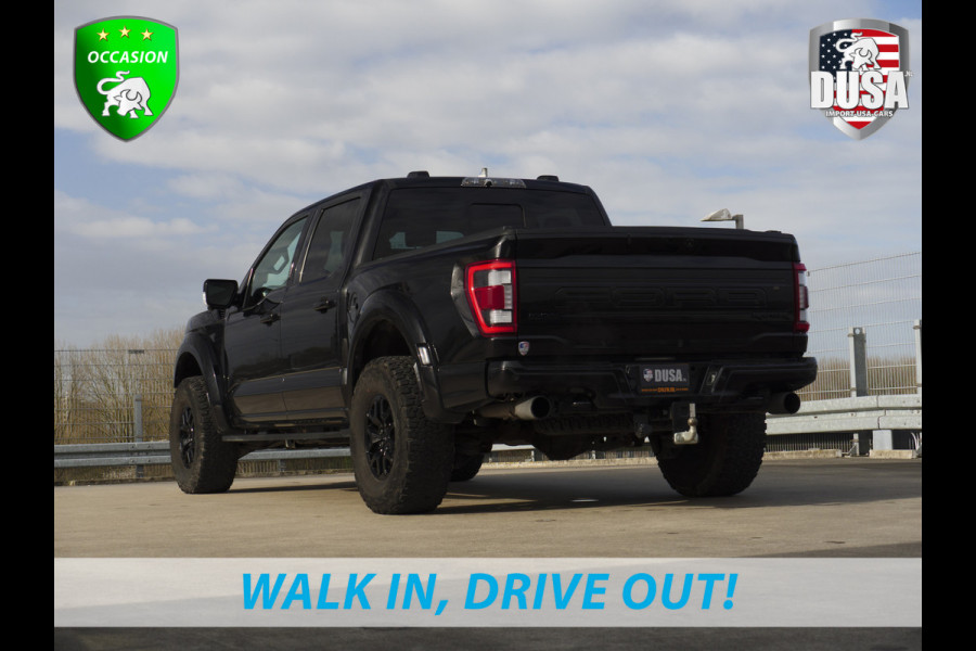 Ford USA F-150 Raptor | SuperCrew | 3.5 V6 Ecoboost | Black ops | Rol cover |  Nieuw Binnen!