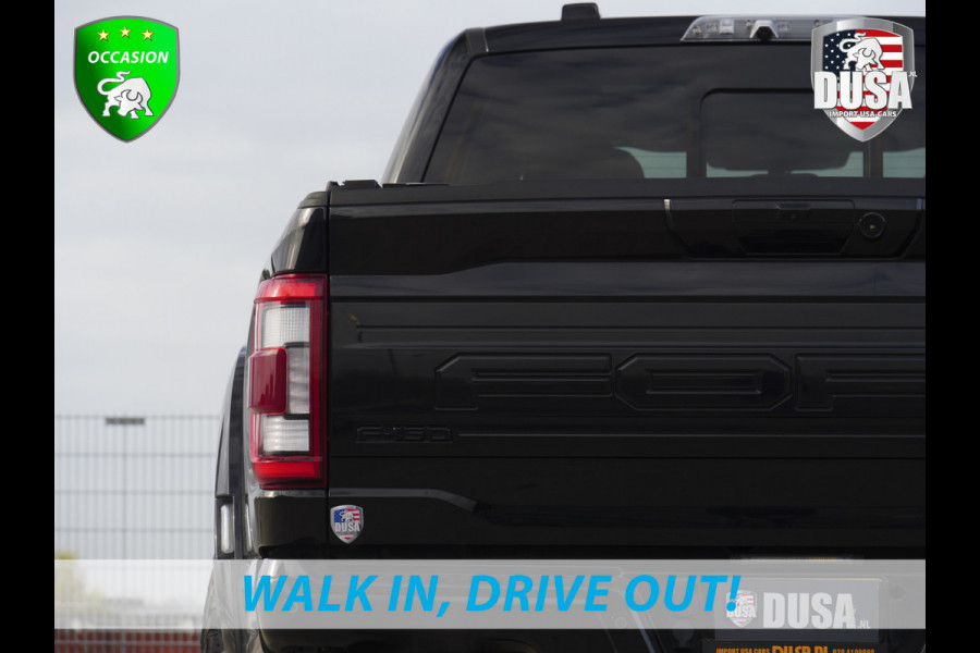 Ford USA F-150 Raptor | SuperCrew | 3.5 V6 Ecoboost | Black ops | Rol cover |  Nieuw Binnen!