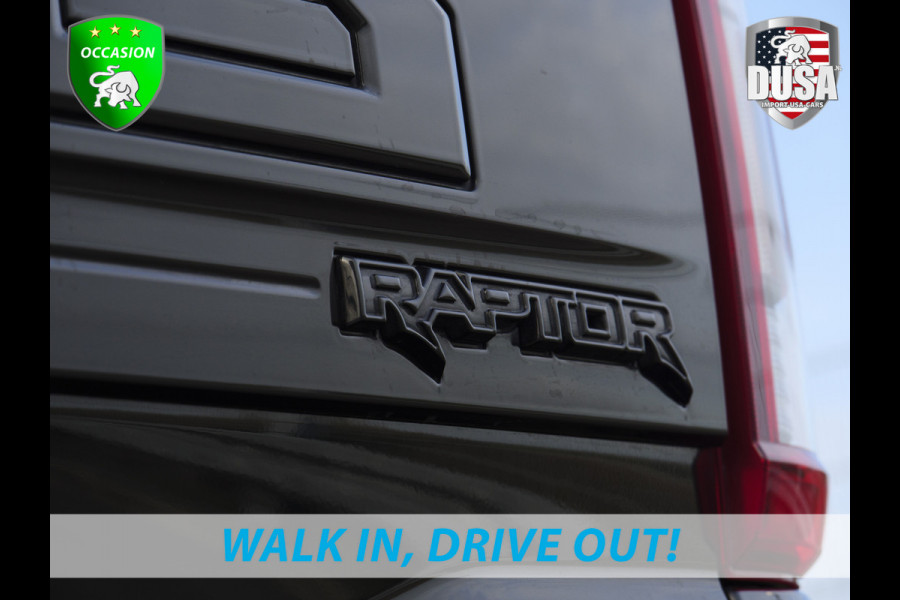 Ford USA F-150 Raptor | SuperCrew | 3.5 V6 Ecoboost | Black ops | Rol cover |  Nieuw Binnen!
