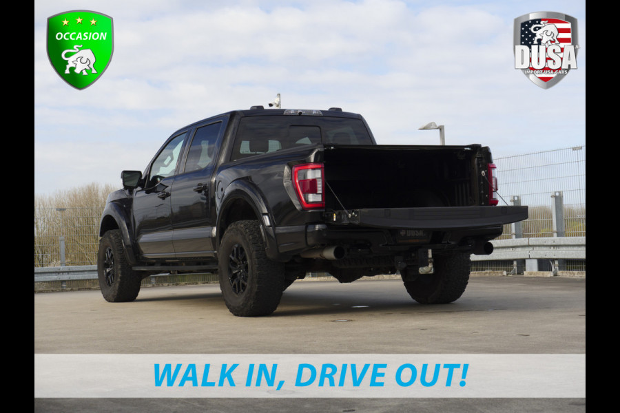 Ford USA F-150 Raptor | SuperCrew | 3.5 V6 Ecoboost | Black ops | Rol cover |  Nieuw Binnen!