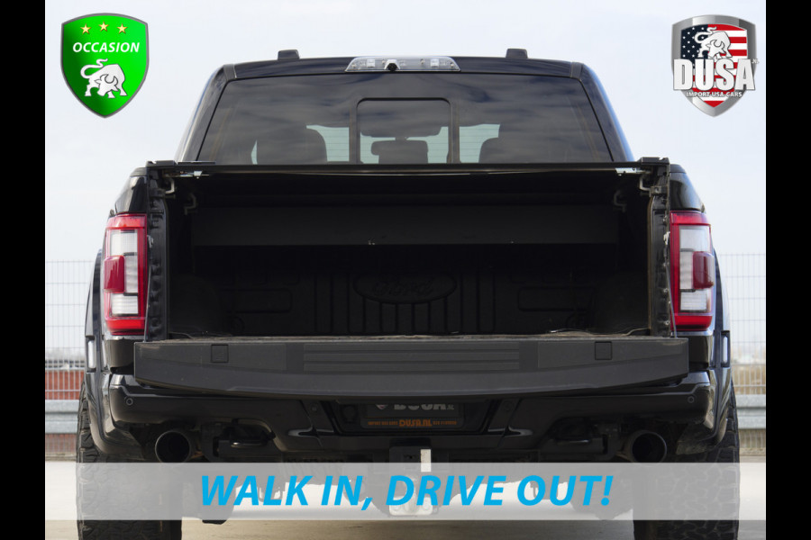 Ford USA F-150 Raptor | SuperCrew | 3.5 V6 Ecoboost | Black ops | Rol cover |  Nieuw Binnen!