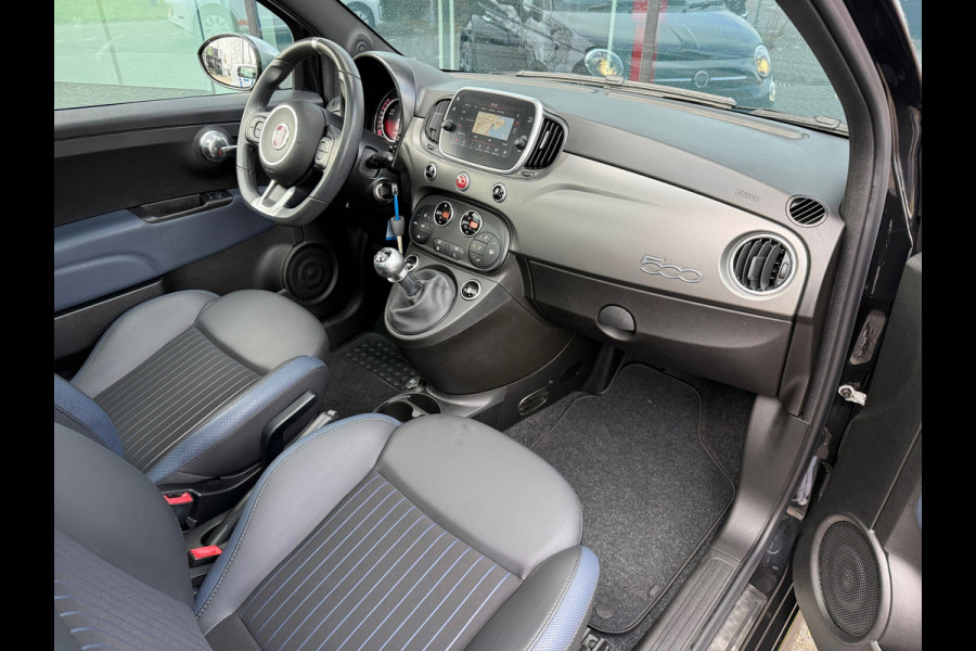 Fiat 500 1.0 Hybrid Rockstar Sport - Navi - Climate - Parkeerhulp- Org.NL