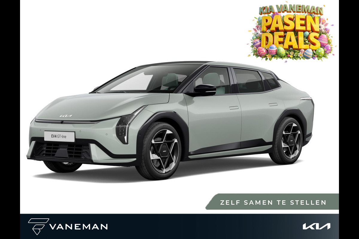 Kia EV4 Fastback GT-PlusLine 81.4 kWh | Achterbank verwarmd | Zelf samenstellen