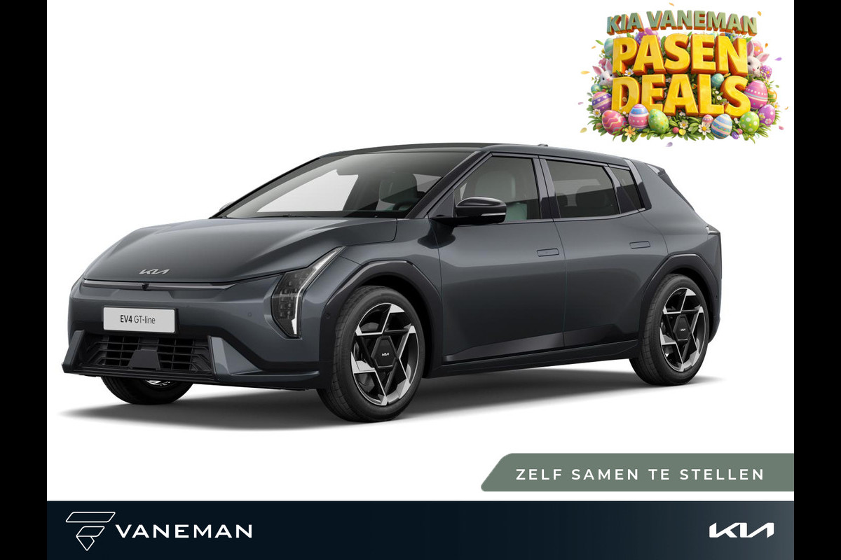 Kia EV4 GT-Line Business Edition 81.4 kWh | Cruise control adaptief met Stop&Go en stuurhulp | Zelf samenstellen
