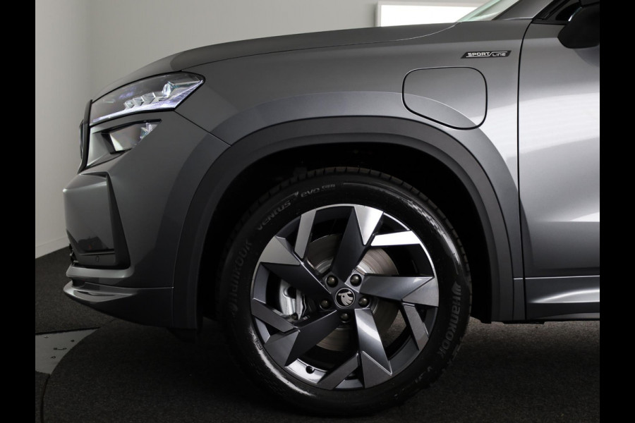 Škoda Kodiaq Sportline Business PHEV 1.5 TSI 204 pk | Trekhaak | Blind Spot | Adaptive Cruise | Stoelverwarming | Camera | Light & View