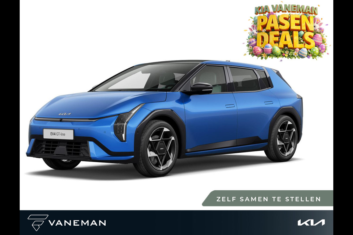 Kia EV4 GT-Line Business Edition 81.4 kWh | Cruise control adaptief met Stop&Go en stuurhulp | Zelf samenstellen