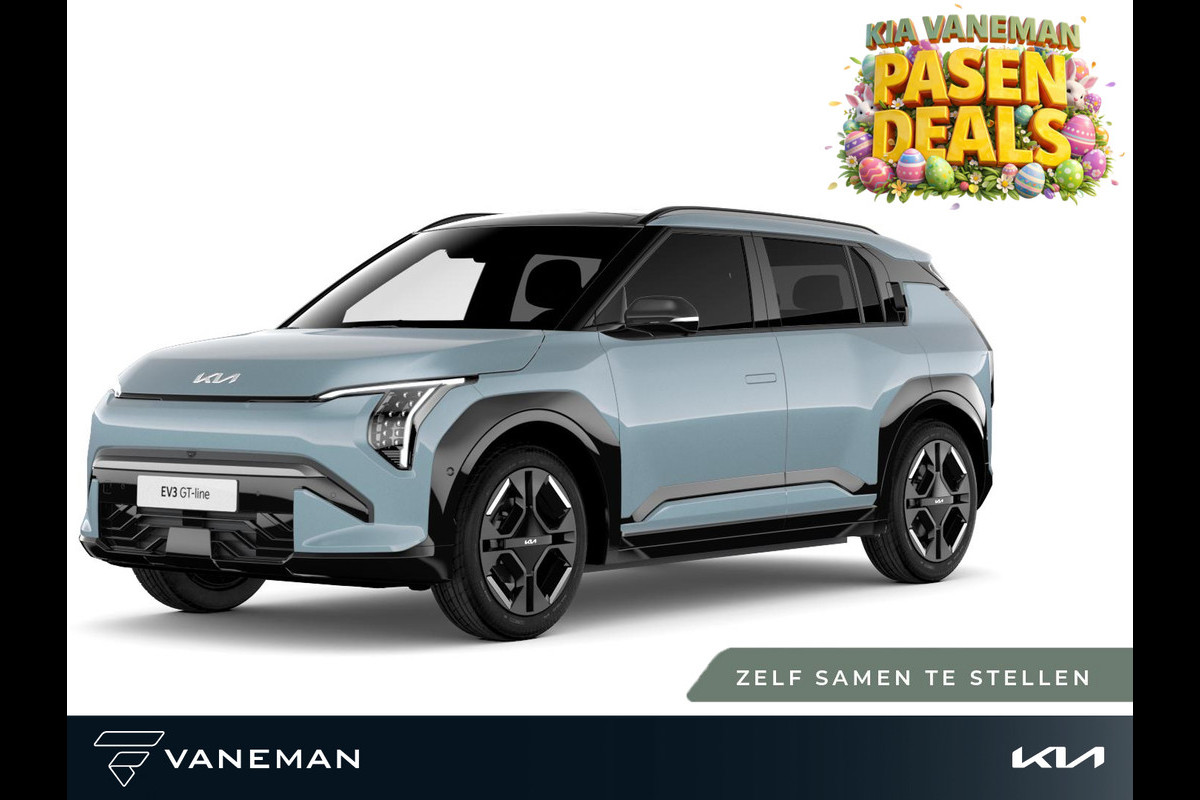 Kia EV3 GT-Line 81.4 kWh | Achterbank verwarmd | Zelf samenstellen