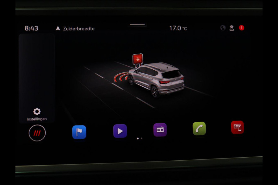 Seat Ateca 1.5 TSI Style Intense | Trekhaak | Leder/Alcantara | Carplay | Camera | Park Assist | Full LED | Navigatie | Climate control | Cruise control | Bluetooth