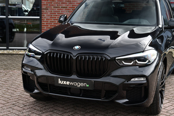 BMW X5 xDrive40d M-Sport 7pers Pano Luchtv ACC Trekh H/K HUD 22inch 4WS Comf-seat