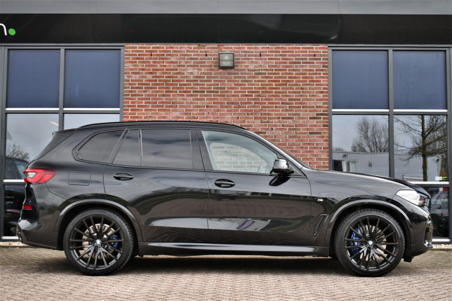 BMW X5 xDrive40d M-Sport 7pers Pano Luchtv ACC Trekh H/K HUD 22inch 4WS Comf-seat