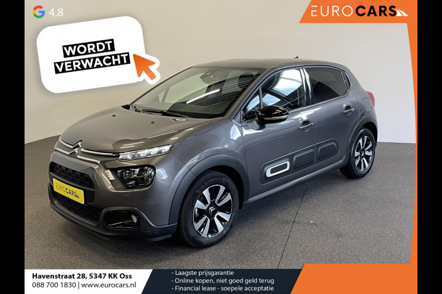 Citroën C3 1.2 PureTech Max Automaat  Airco Navigatie d.m.v.Apple carplay / Android Auto Parksensoren Lichtmetalen Velgen