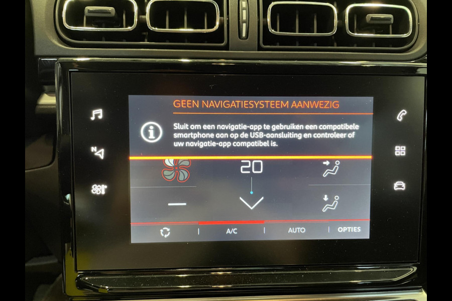 Citroën C3 1.2 PureTech Max Automaat  Airco Navigatie d.m.v.Apple carplay / Android Auto Parksensoren Lichtmetalen Velgen