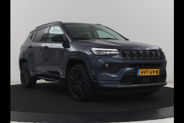 Jeep Compass 4xe 240 Plug-in Hybrid Electric S | Leder | Stoelverwarming | 360 Camera | Adaptive cruise | Alpine Sound | Stuurverwarming | Side Assist | Navigatie | Digital Cockpit | PHEV | Plug In