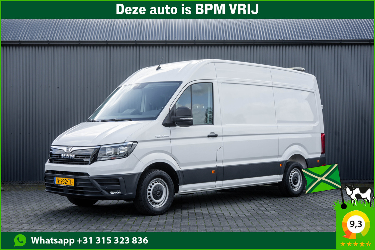MAN TGE | 177 PK | 3-Zits | Cruise | Carplay | PDC | 3.0 T Trekgwicht