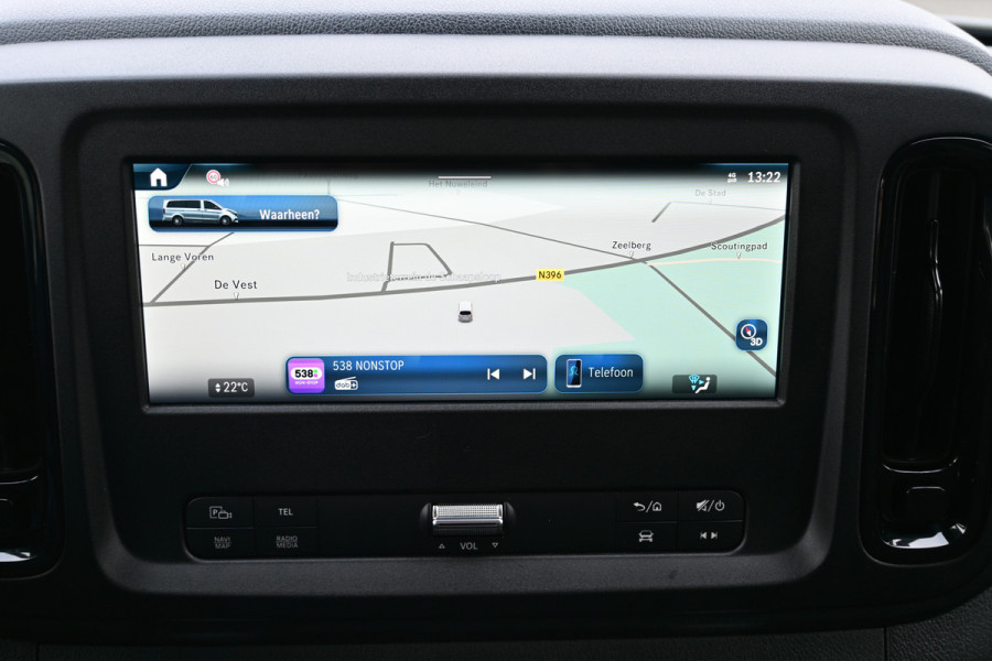 Mercedes-Benz Vito 116 CDI DC L3 Pro LED, 2500 kg trekhaak, Navigatie en Smartphone integratie, Etc.
