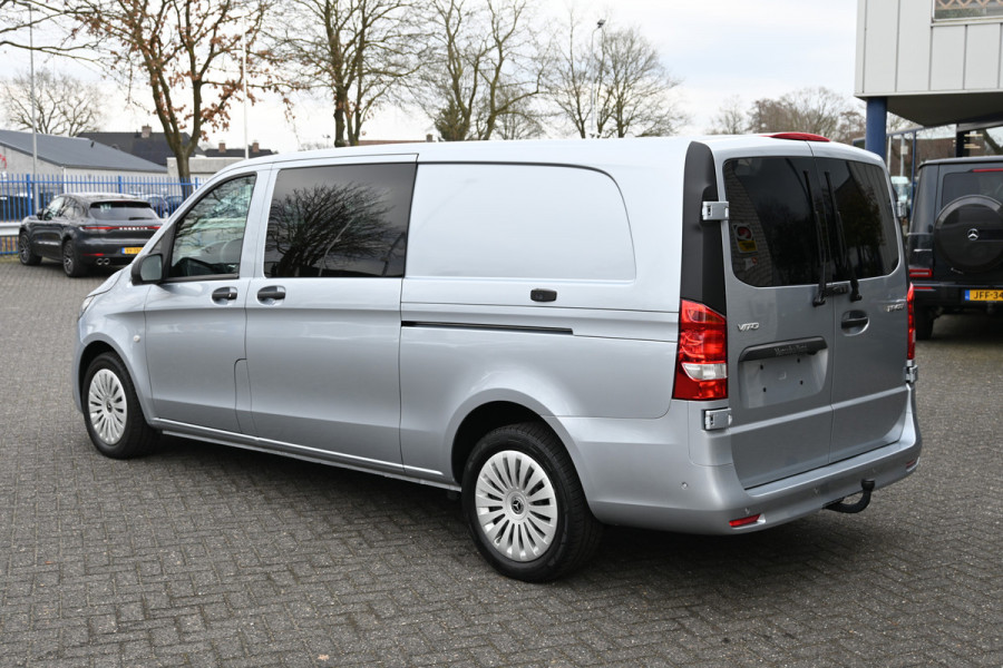 Mercedes-Benz Vito 116 CDI DC L3 Pro LED, 2500 kg trekhaak, Navigatie en Smartphone integratie, Etc.