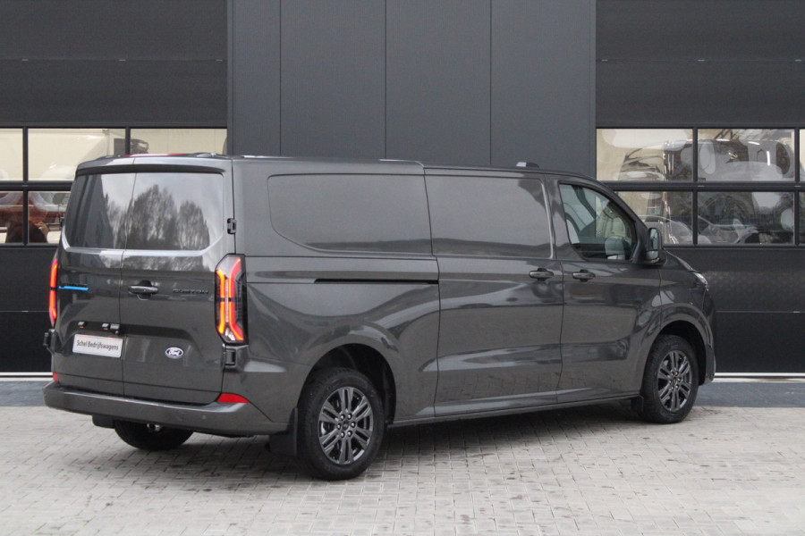 Ford E-Transit Custom 340 L2H1 Limited 65 kWh 218pk - LED - 360 Camera - B&O - ACC - Navi - Stoel/Stuurverwarming - Rijklaar