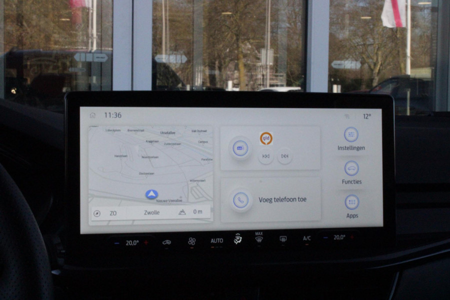 Ford FOCUS Wagon 1.0 155PK AUTOMAAT Hybrid ST LINE | ALL SEASON BANDEN | NAVIGATIE | DRAADLOZE APPLE CARPLAY/ANDROID AUTO | ADAPTIVE CRUISE CONTROL | LANE ASSIST | DODEHOEK DETECTIE | PARKEERSENSOREN VOOR + ACHTER | ACHTERUITRIJ CAMERA | LICHTMETALEN VELGEN 17" | DAB+ RADIO |