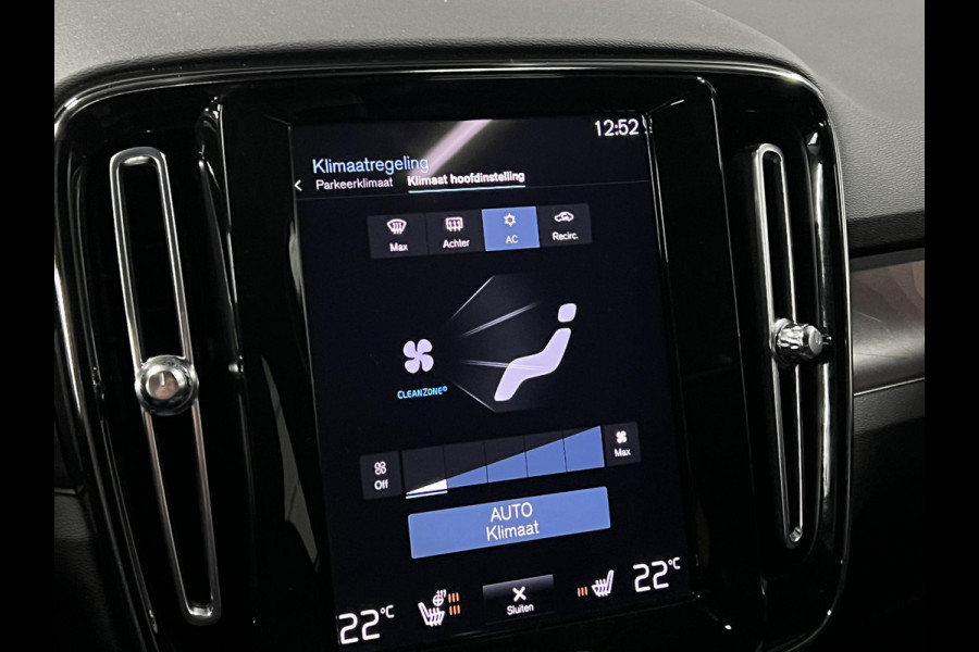 Volvo XC40 1.5 T5 Plug-in hybrid Ultimate Dark Trekhaak | Adapt. cruise | Open dak | 360 camera | Stuur-/stoelverwarming | Harman Kardon | Memory | Leder