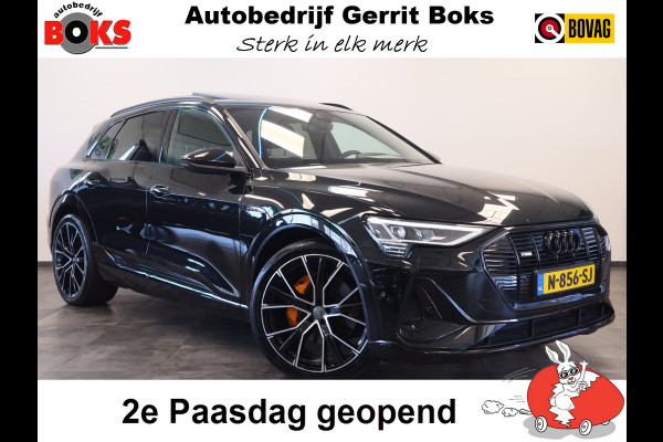 Audi e-tron 55 quattro S edition 95 kWh Panoramadak Memory 22'' ! 2e Paasdag geopend van 12.00 tot 17:00u !