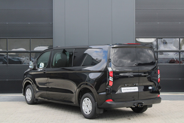 Ford Transit Custom 320 2.0 TDCI L2H1 Trend DC 6 Zits 170pk - Trekhaak - Stoel/Stuurverwarming - Cruise - 70l Tank - LED - Rijklaar