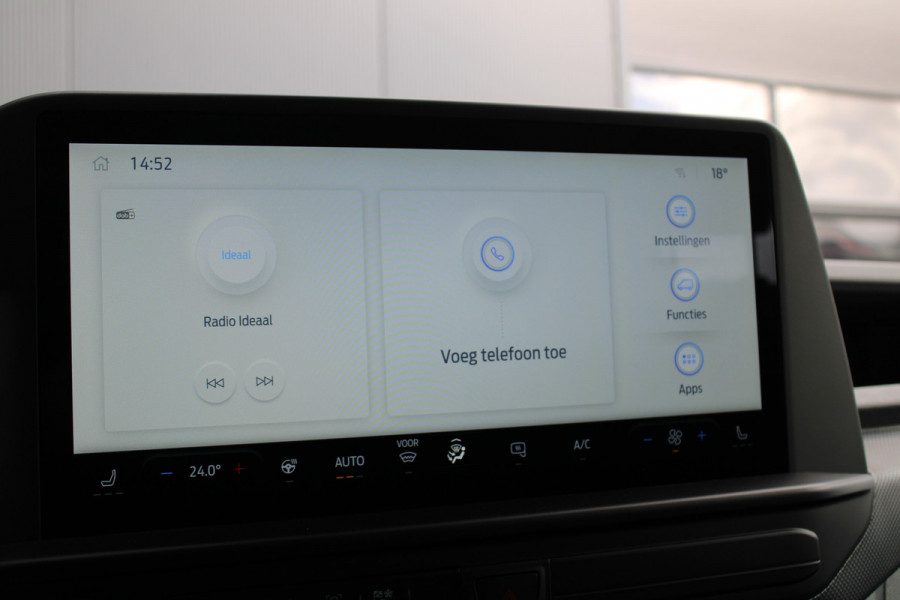 Ford Transit Custom 320 2.0 TDCI L2H1 Trend DC 6 Zits 170pk - Trekhaak - Stoel/Stuurverwarming - Cruise - 70l Tank - LED - Rijklaar