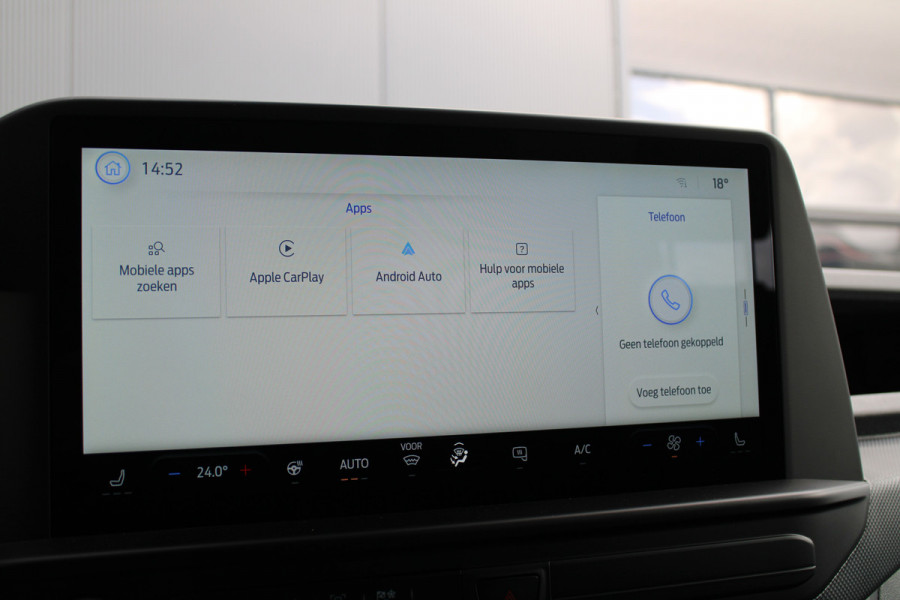 Ford Transit Custom 320 2.0 TDCI L2H1 Trend DC 6 Zits 170pk - Trekhaak - Stoel/Stuurverwarming - Cruise - 70l Tank - LED - Rijklaar