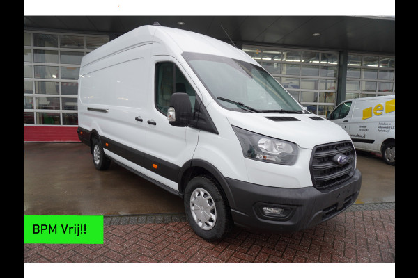 Ford Transit 350E 2.0 TDCI 130PK L4H3 Trend Nr. V202 | Airco | Cruise | Navi | Trekhaak