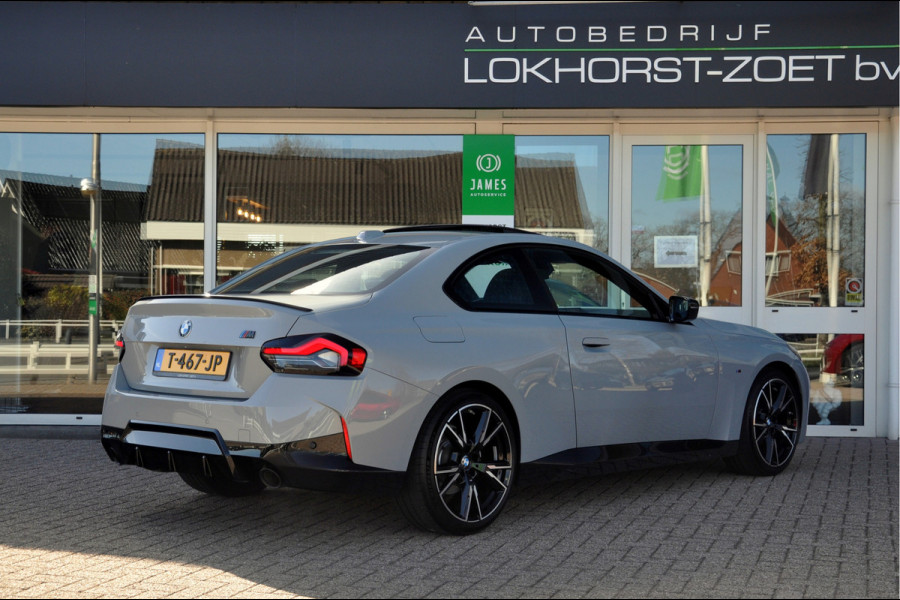 BMW 2 Serie Coupé 220i High Executive | Brooklyn Grey | Schuifdak