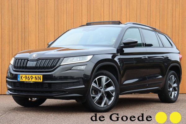 Škoda Kodiaq 1.5 TSI Sportline Business org. NL-auto half-leer+el+mem+vw+stuur a-camera digitaal-dashboard