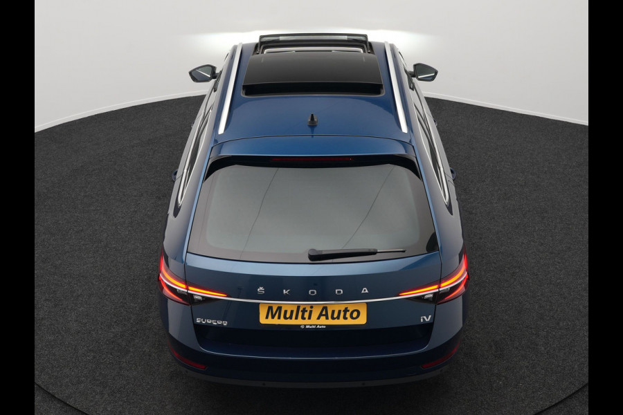 Škoda Superb Combi TSI iV Business Edition Plus Plug In Hybrid 218pk Dealer O.H. PHEV | Panodak | Cruise Control | Sportstoelen Memory & Verwarmd | Crystal LED | Apple Carplay | Virtual | DAB