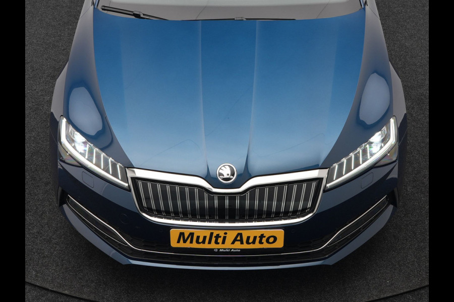 Škoda Superb Combi TSI iV Business Edition Plus Plug In Hybrid 218pk Dealer O.H. PHEV | Panodak | Cruise Control | Sportstoelen Memory & Verwarmd | Crystal LED | Apple Carplay | Virtual | DAB