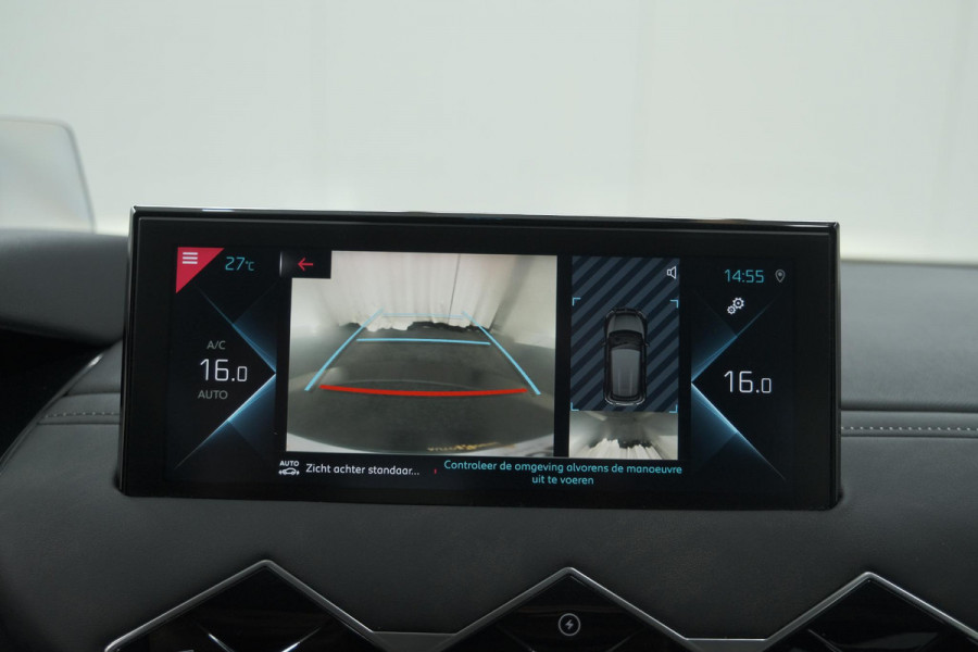 DS DS 3 Crossback 50 kwh e-Tense So Chic | Camera| Dodehoekdetectie | Head-Up Display | Apple Carplay | Stoelverwarming | SOH = 93.5%
