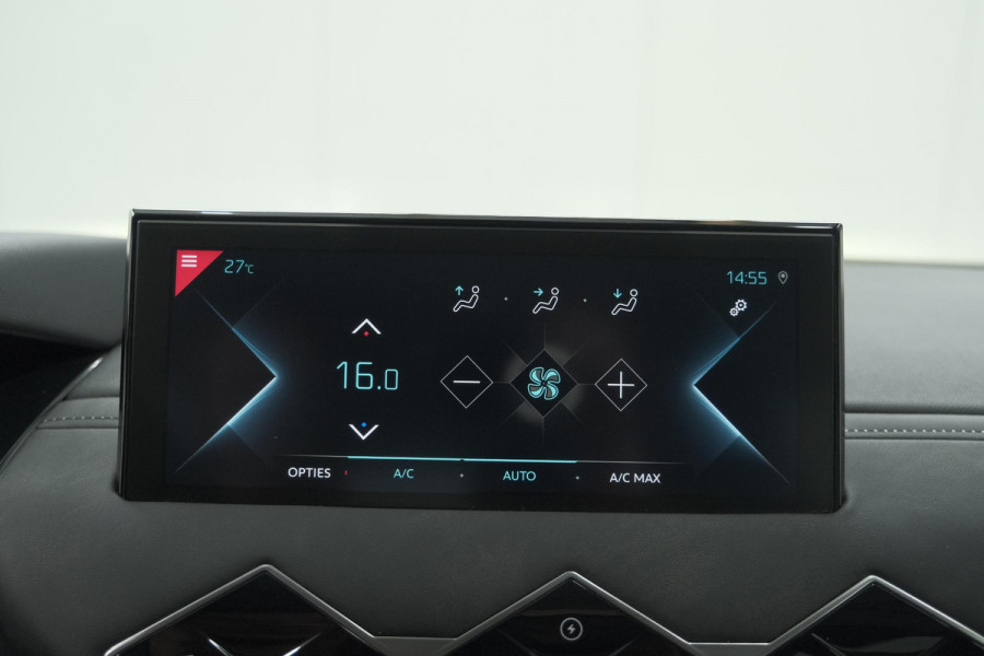DS DS 3 Crossback 50 kwh e-Tense So Chic | Camera| Dodehoekdetectie | Head-Up Display | Apple Carplay | Stoelverwarming | SOH = 93.5%